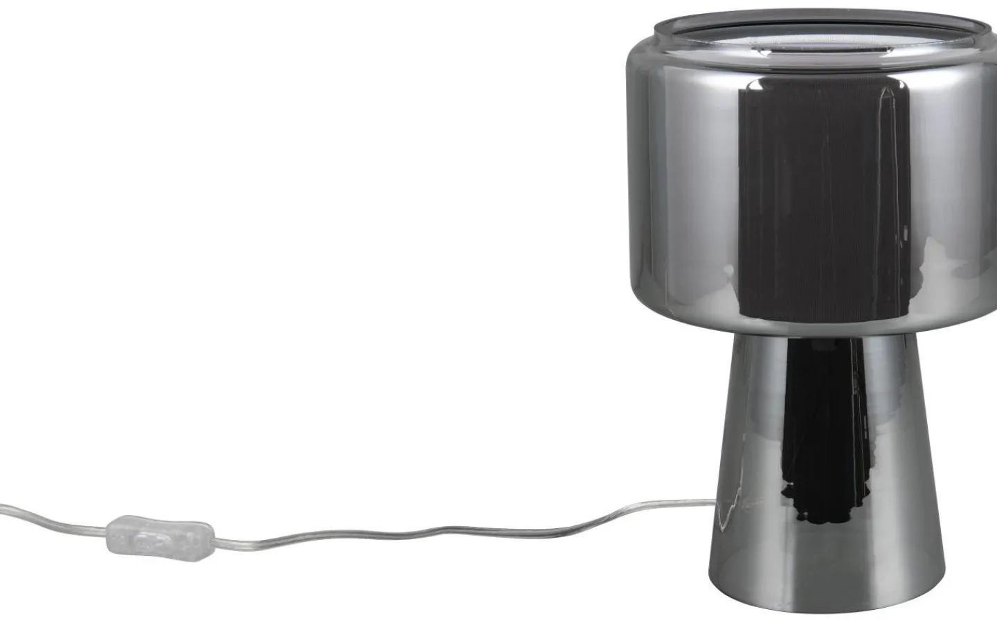 Bordslampor-Trio Lighting Rocka Bordslampa E14 förkromad
