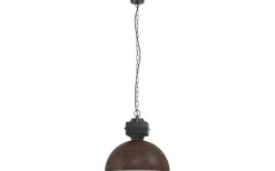 Stora Taklampor Ø50-69 Cm-Eglo Rockingham Taklampa 53cm Brun/Svart