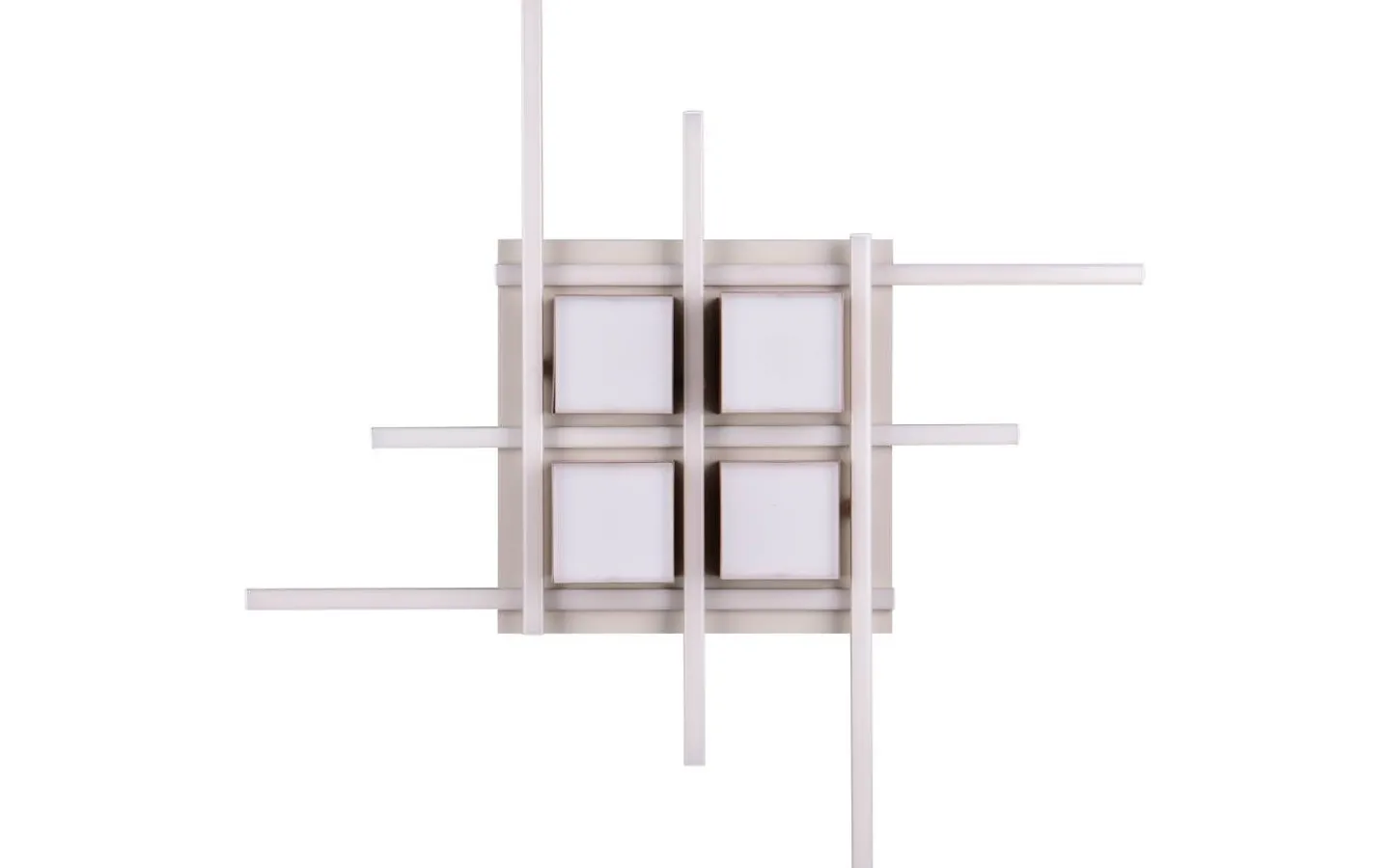 Plafonder-Trio Lighting Roger Plafond LED kaffebrun