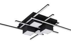 Plafonder < Trio Lighting Roger Plafond LED mattsvart