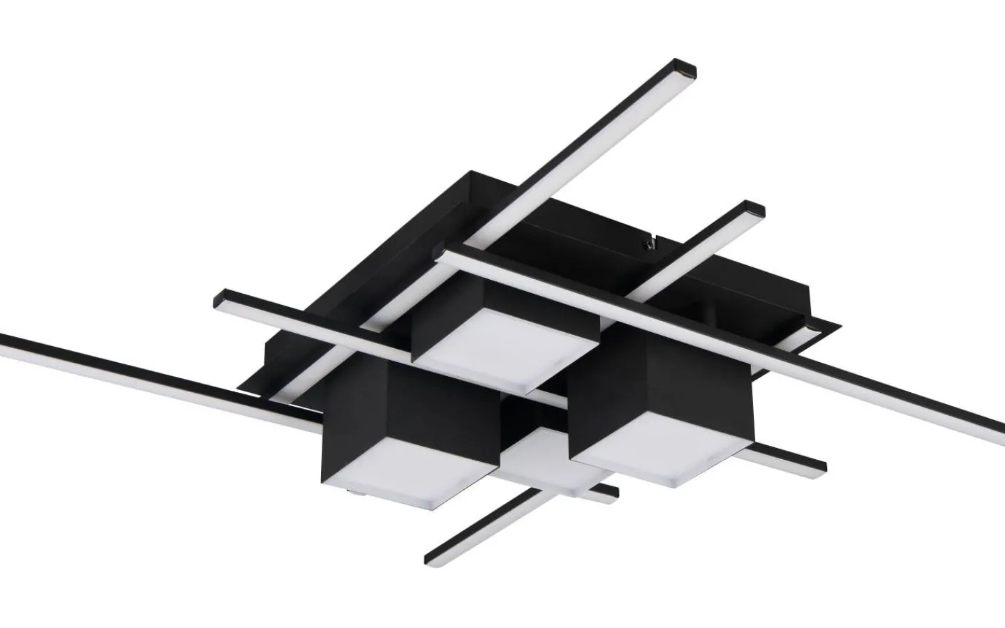 Plafonder < Trio Lighting Roger Plafond LED mattsvart
