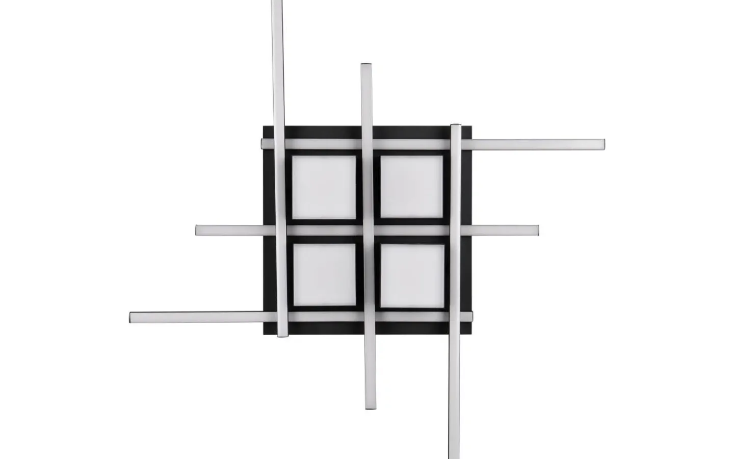 Plafonder < Trio Lighting Roger Plafond LED mattsvart
