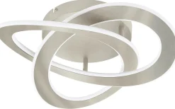 Plafonder < Eglo Rolimare Plafond 42cm LED 4000K 35W Silver