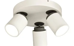 Hall & Trappa|Runda Takspotlights < Aneta Rollo Takspotlight 21cm 3L Matt Vit/Grå