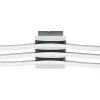 Plafonder < Eglo Roncade Plafond 65cm LED 3000K 26W Krom