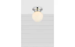 Badrumslampor Tak < Markslojd Ronda Plafond 19cm Vit/Krom IP44