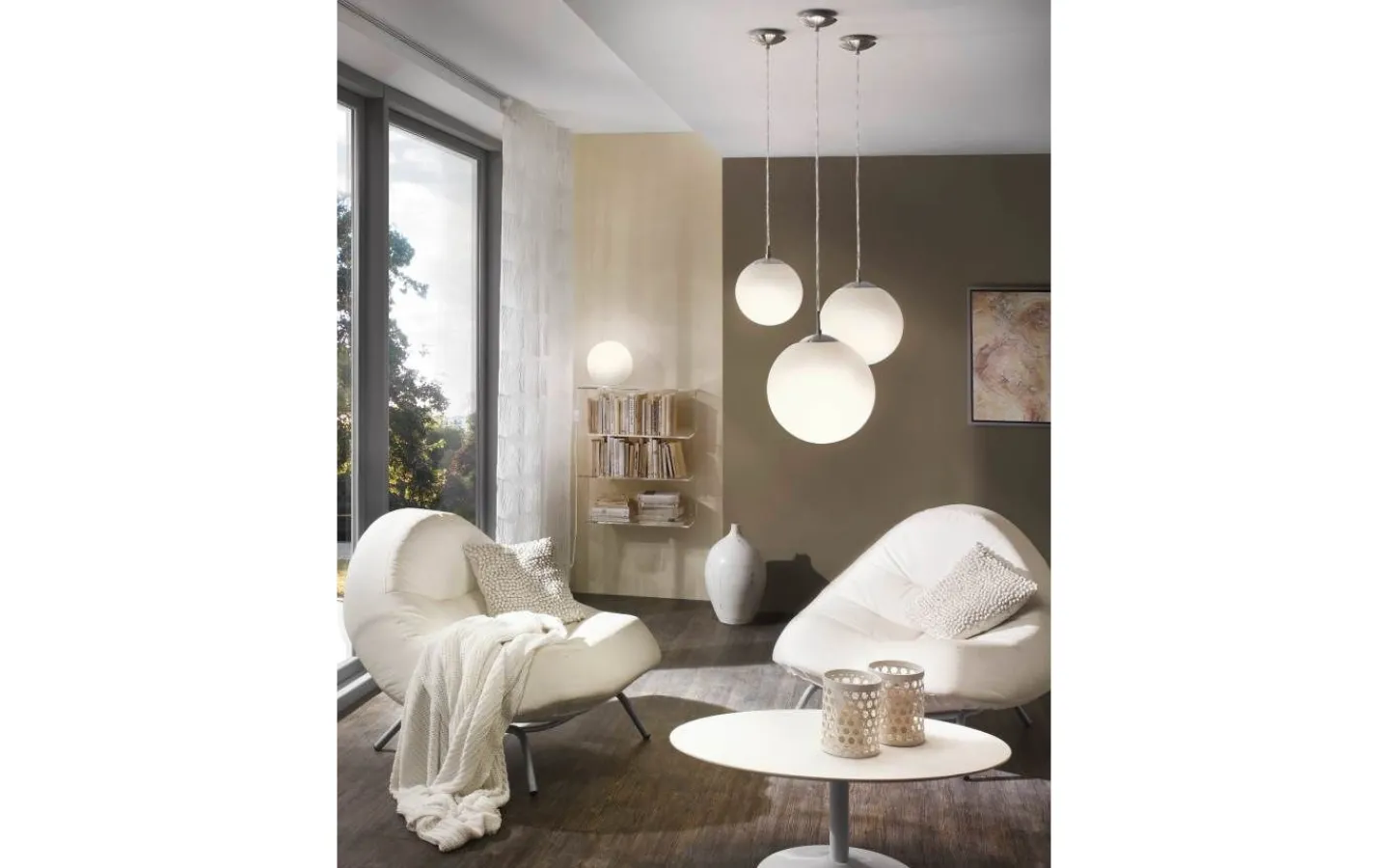 Bordslampor < Eglo Rondo Bordslampa 20cm Opal
