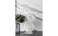 Bordslampor-Trio Lighting Rondo Bordslampa LED mattvit