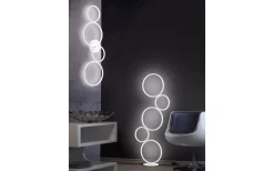 Golvlampor < Trio Lighting Rondo Golvlampa LED matt vit