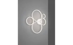 Plafonder < Trio Lighting Rondo Plafond LED 5-delad mattvit