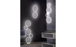 Plafonder < Trio Lighting Rondo Plafond LED 4-delad mattvit