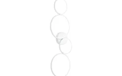 Plafonder < Trio Lighting Rondo Plafond LED 4-delad mattvit
