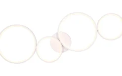 Plafonder < Trio Lighting Rondo Plafond LED 4-delad mattvit