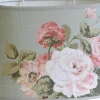 Ovala Lampskärmar-Hallbergs Rosemore Oval Lampskärm 20cm Softgrön Laura Ashley