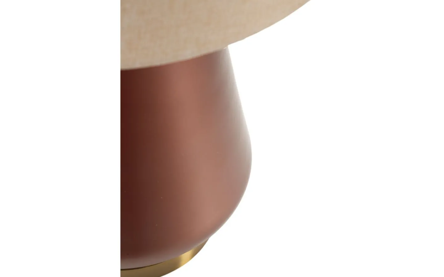 Bordslampor-Mauro Ferretti Rosenthal Bordslampa 65cm Brun