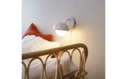 Läslampor-Dyberg Larsen Rose Vägglampa Matt Beige