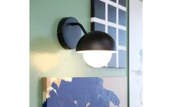 Läslampor < Dyberg Larsen Rose Vägglampa Svart