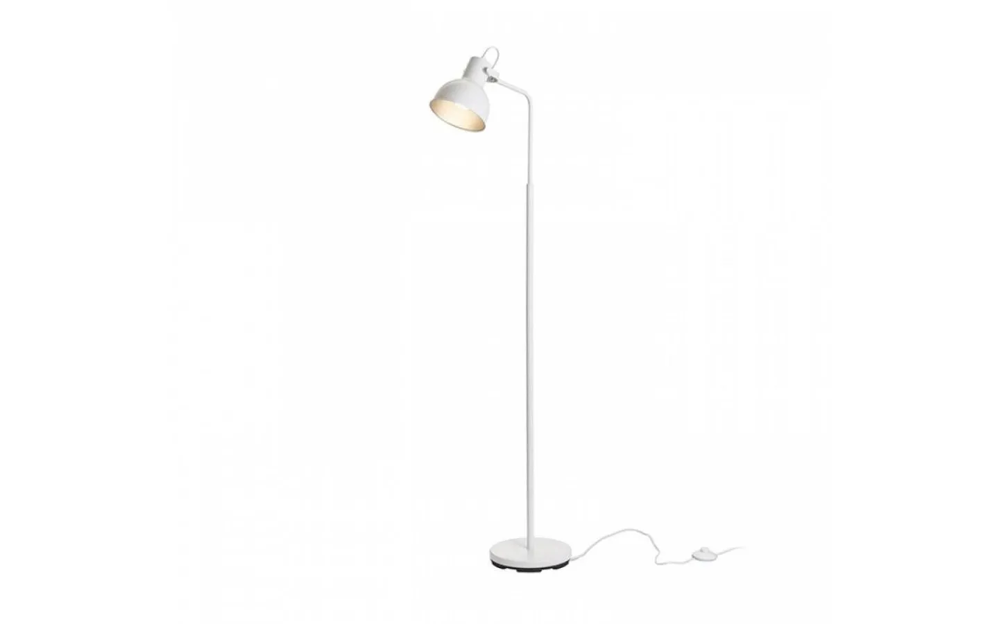 Golvläslampor < Rendl Rosita Golvlampa 145cm Vit/Silvergrå E27