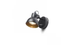 Läslampor < Rendl Rosita I Vägglampa 12cm Svart