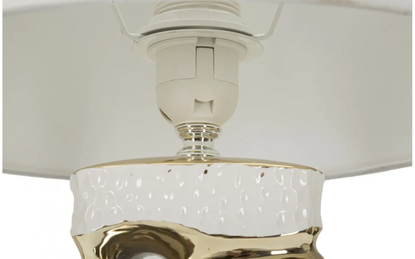 Bordslampor < Mauro Ferretti Rosso Bordslampa 43,5cm Vit/Guld