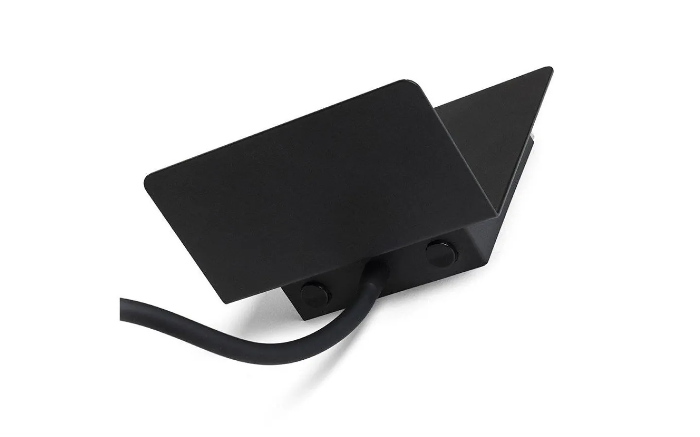 Sovrum|Läslampor < Rendl Rostam Vägglampa med USB 2x3W 3000K Svart