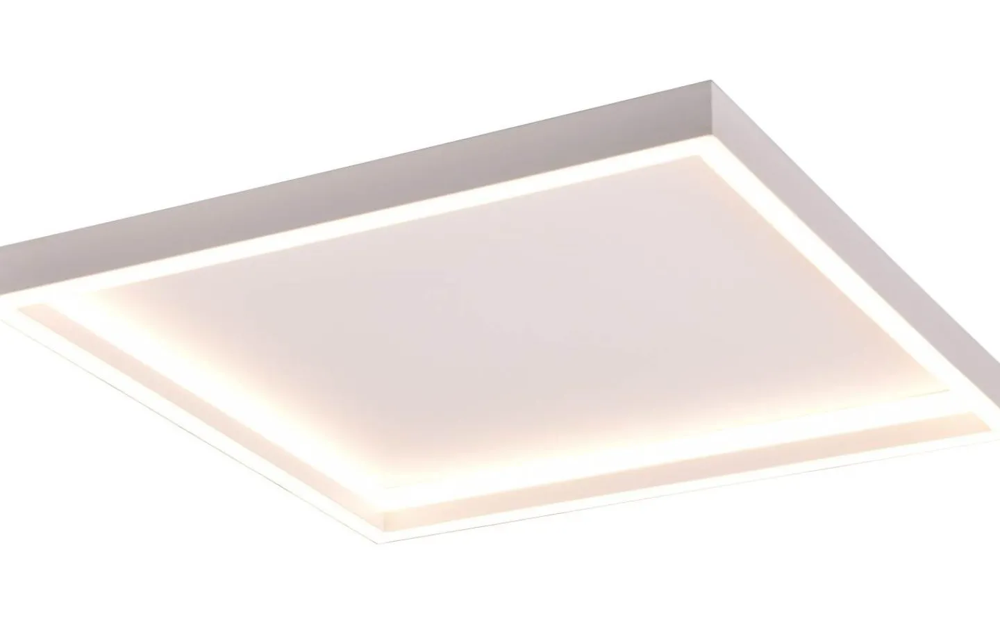 Plafonder-Reality Rotonda Plafond LED fyrkantig matt vit