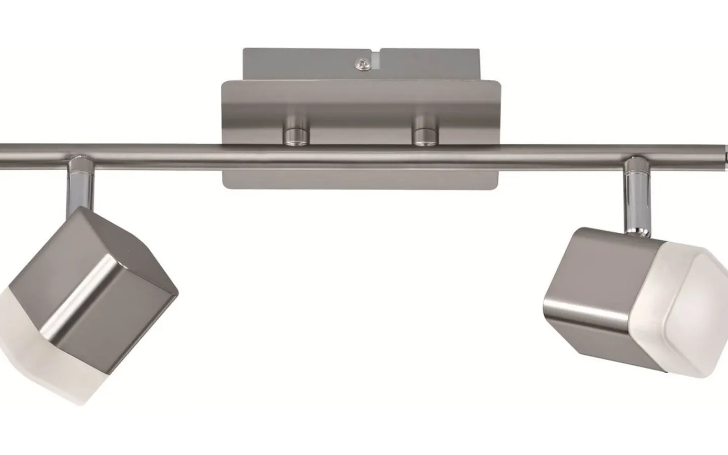Takspot Med 2 Lampor-Reality Roubaix Spotlight LED 2-delat borstat stål