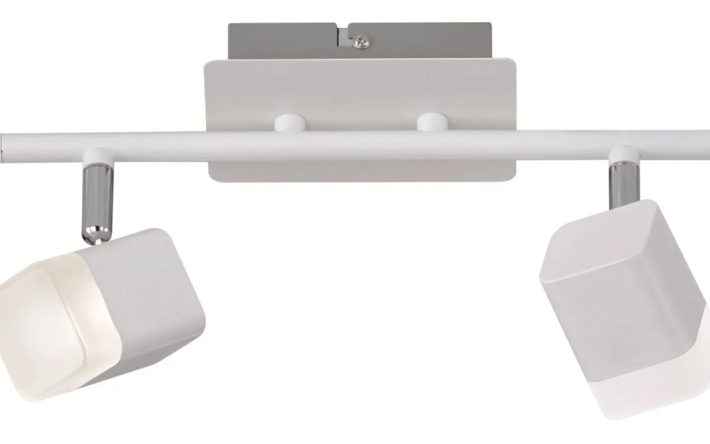 Takspot Med 2 Lampor-Reality Roubaix Spotlight LED 2-delat mattvitt