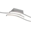 Plafonder-Reality Route Plafond LED 3-delad borstad stål 4000K