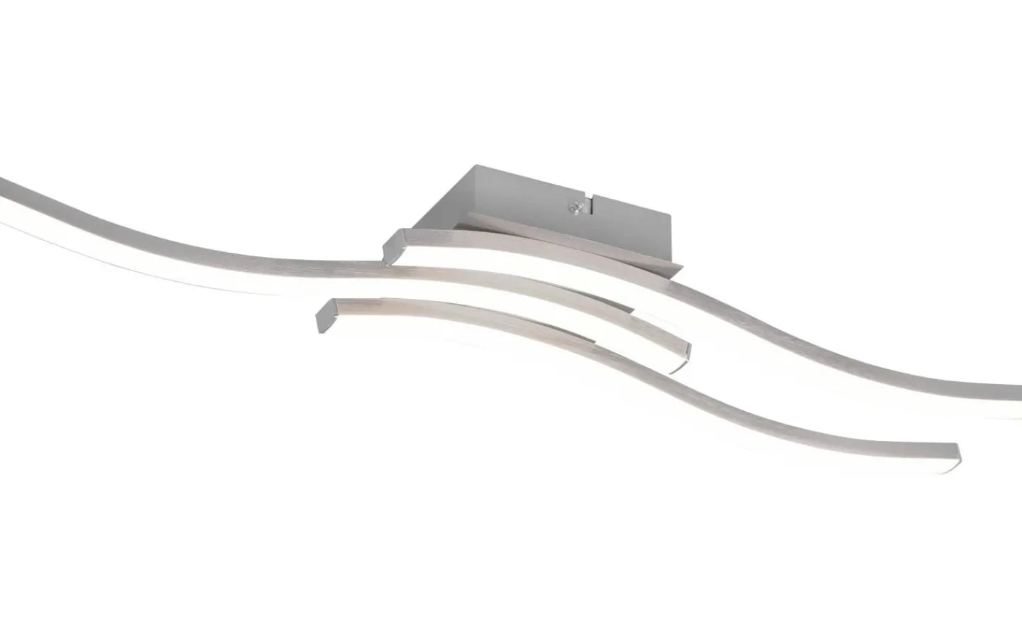 Plafonder-Reality Route Plafond LED 3-delad borstad stål 4000K