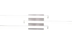 Plafonder-Reality Route Plafond LED 3-delad borstad stål 4000K