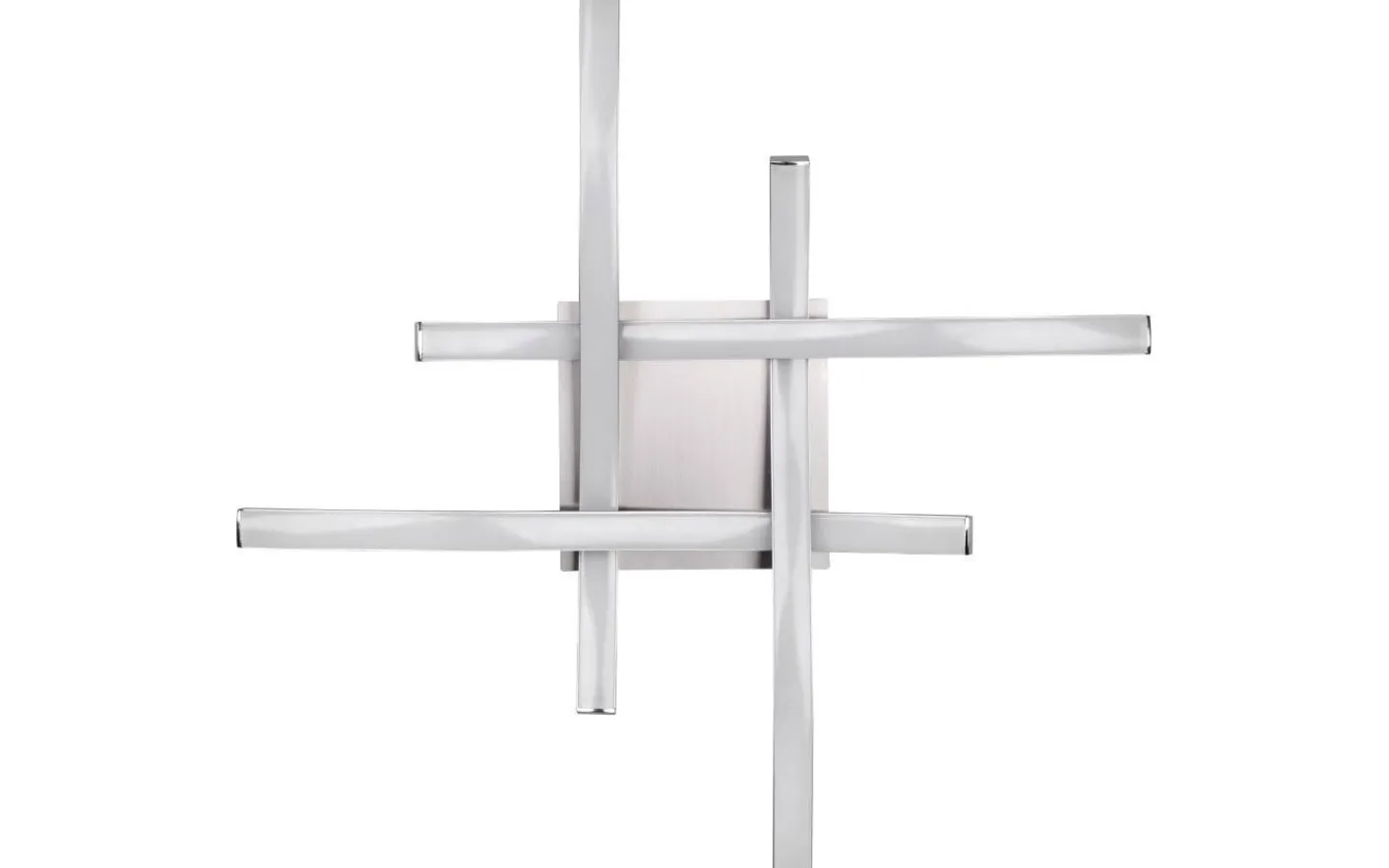 Plafonder-Reality Route Plafond LED 4-delad borstad stål 4000K