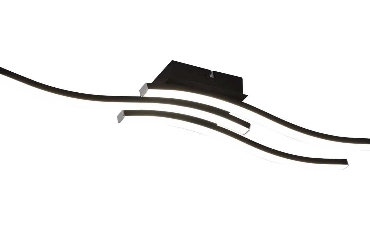 Plafonder < Reality Route Plafond LED 3-delad mattsvart 4000K