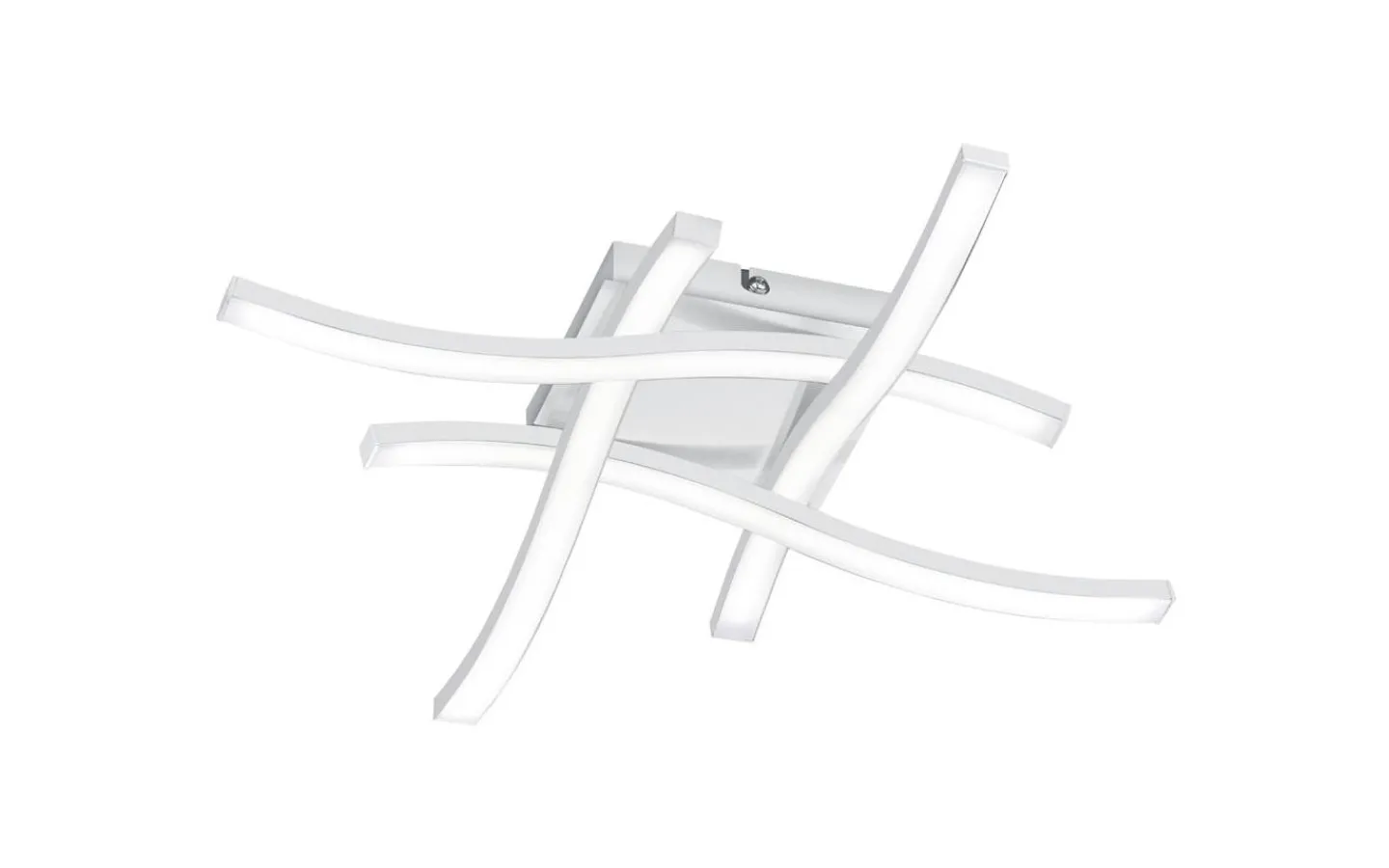 Plafonder-Reality Route Plafond LED 4-delad mattvit