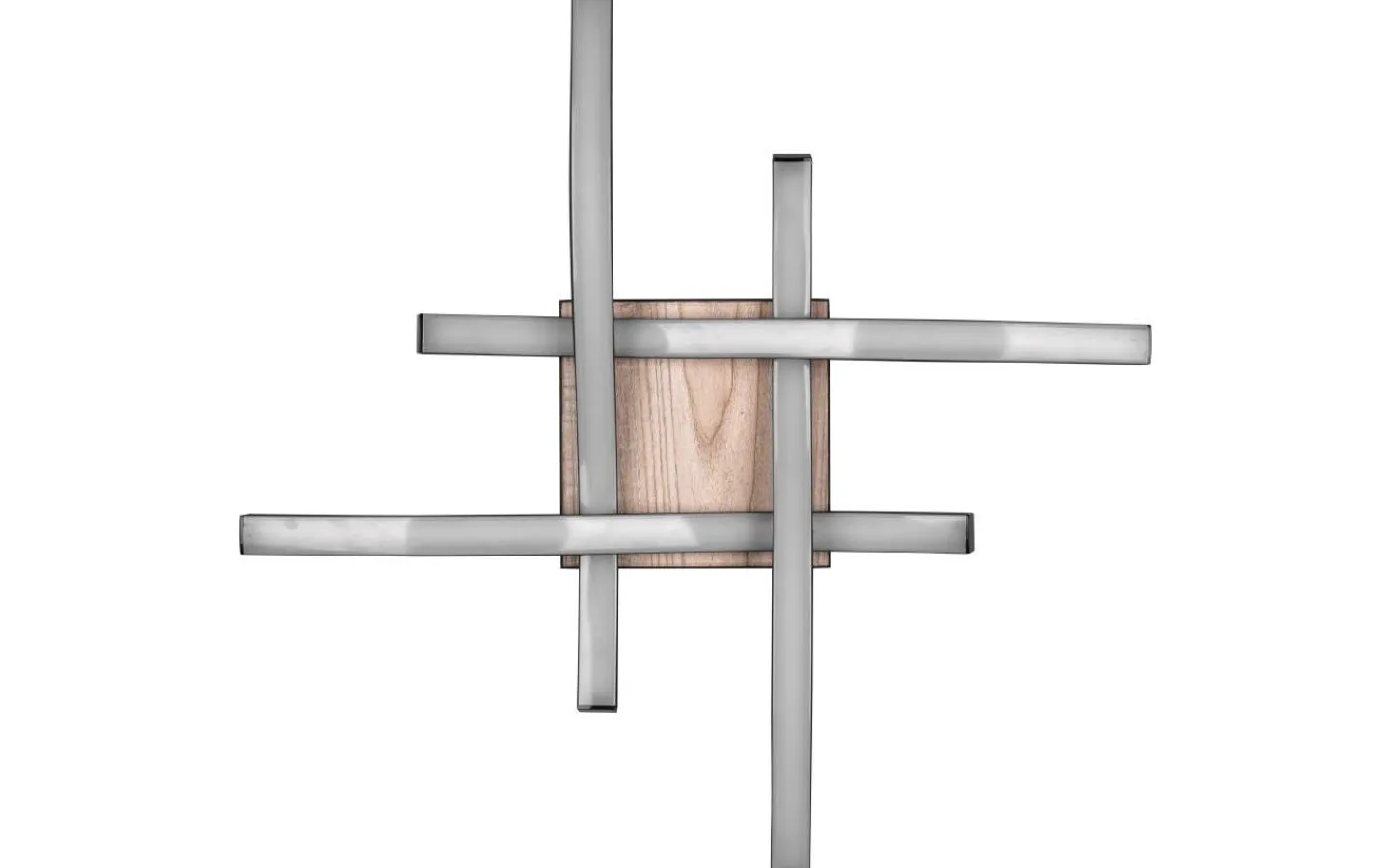 Plafonder < Reality Route Plafond LED 4-delad träimitation/mattsvart