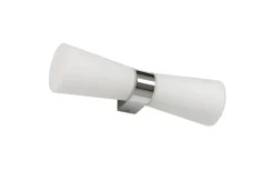 Läslampor < ArmaturHantverk Roxen Vägglampa Krom/Opal IP44