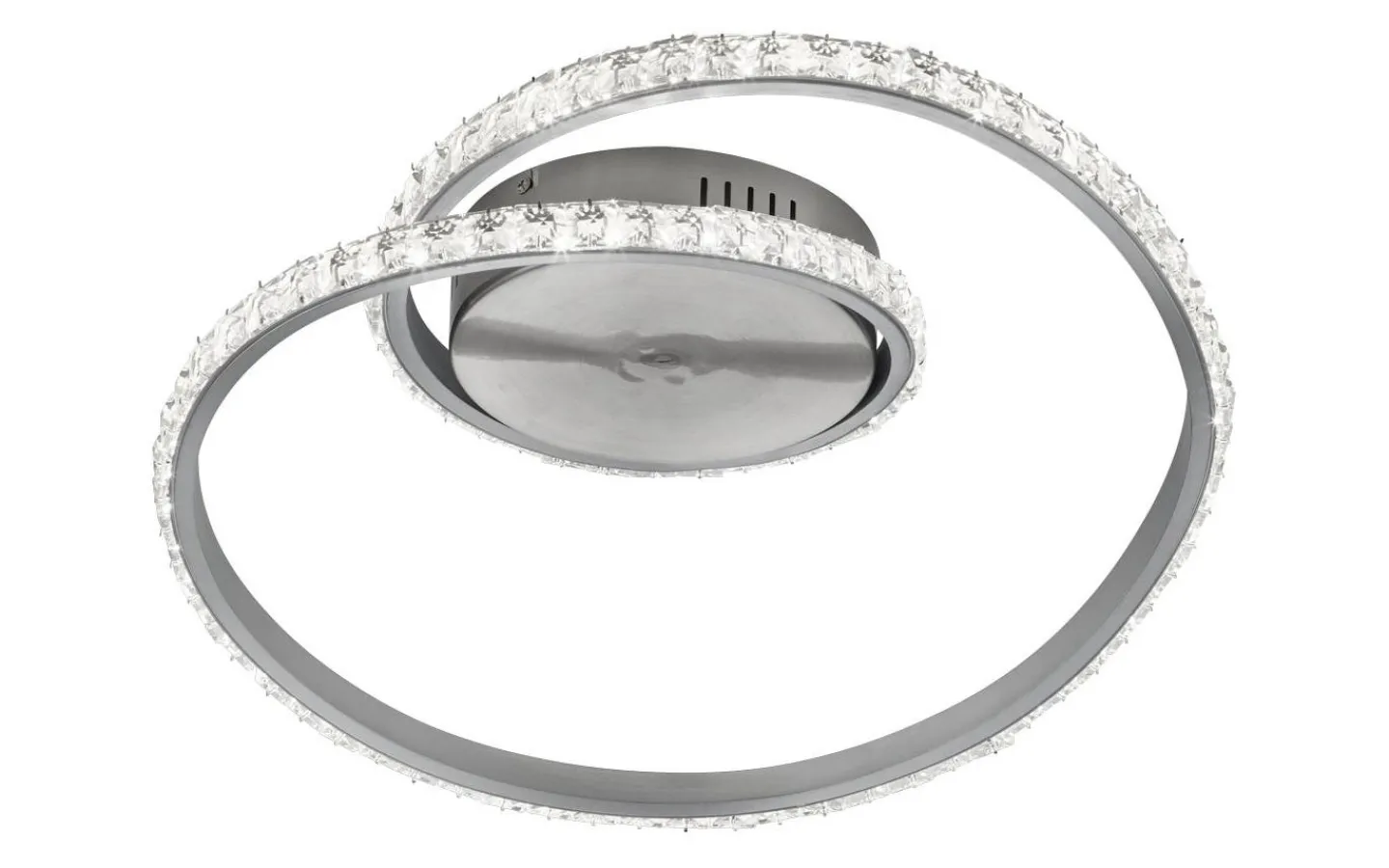 Plafonder-Reality Rubin Plafond LED i borstad aluminium RGB