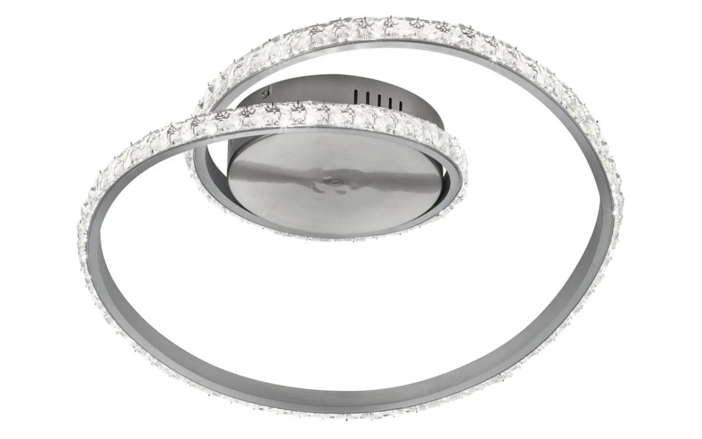 Plafonder-Reality Rubin Plafond LED i borstad aluminium RGB