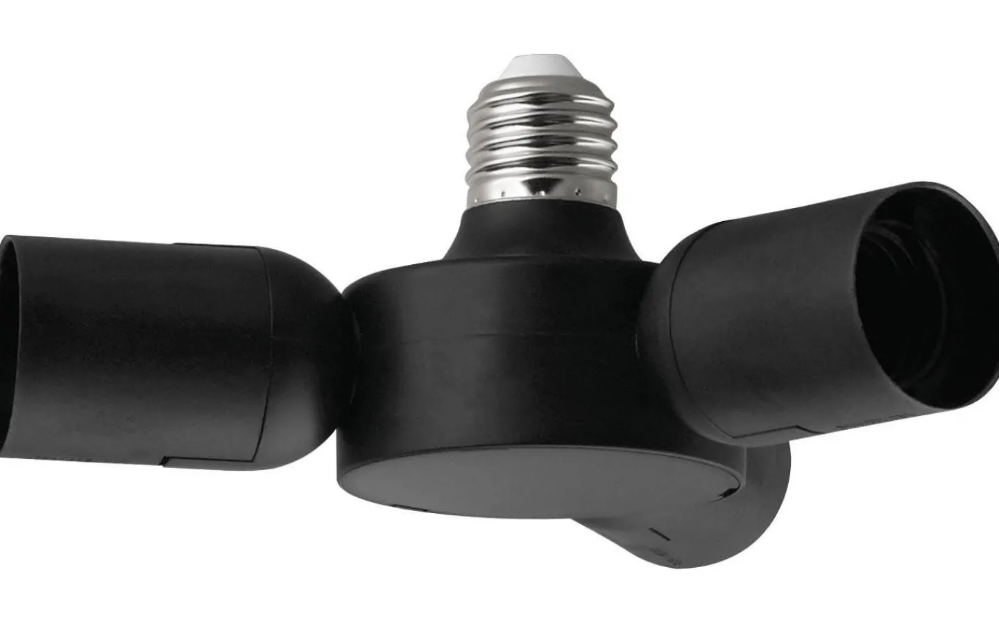 Reservglas Och Reservdelar < Eglo Rueda Pendeladapter E27 1 till 3 Svart