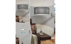 Reservglas Och Reservdelar < Eglo Rueda Pendeladapter E27 1 till 3 Svart