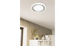 Plafonder < Eglo Ruidera Rund Plafond 48cm LED 3000K 22W Vit