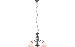 Stora Taklampor Ø50-69 Cm < Trio Lighting Rustica Takkrona 55cm 3-delad E27 rustik