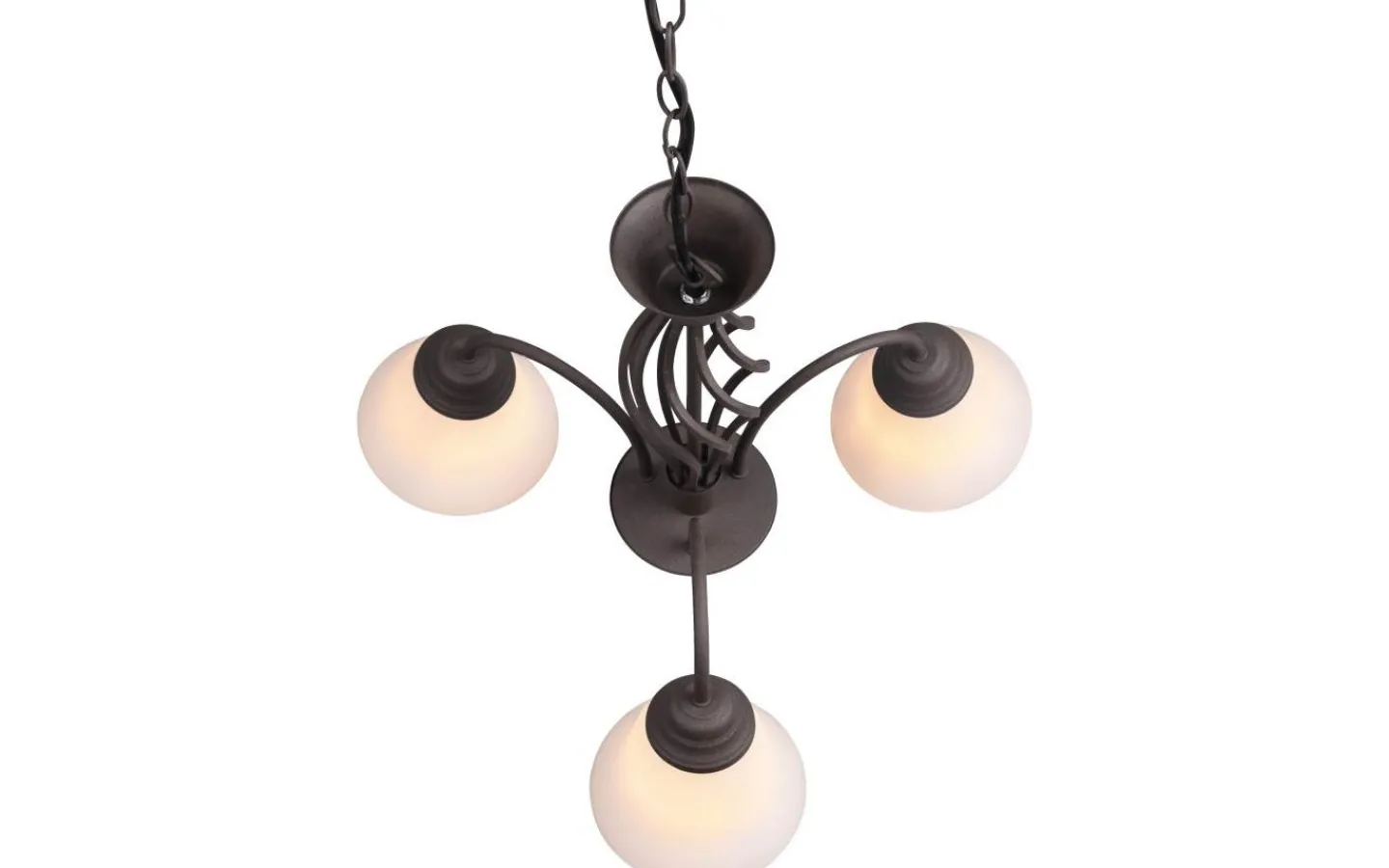 Stora Taklampor Ø50-69 Cm < Trio Lighting Rustica Takkrona 55cm 3-delad E27 rustik