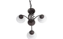 Stora Taklampor Ø50-69 Cm < Trio Lighting Rustica Takkrona 55cm 3-delad E27 rustik