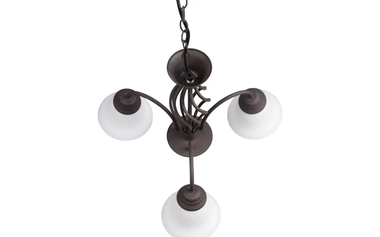 Stora Taklampor Ø50-69 Cm < Trio Lighting Rustica Takkrona 55cm 3-delad E27 rustik