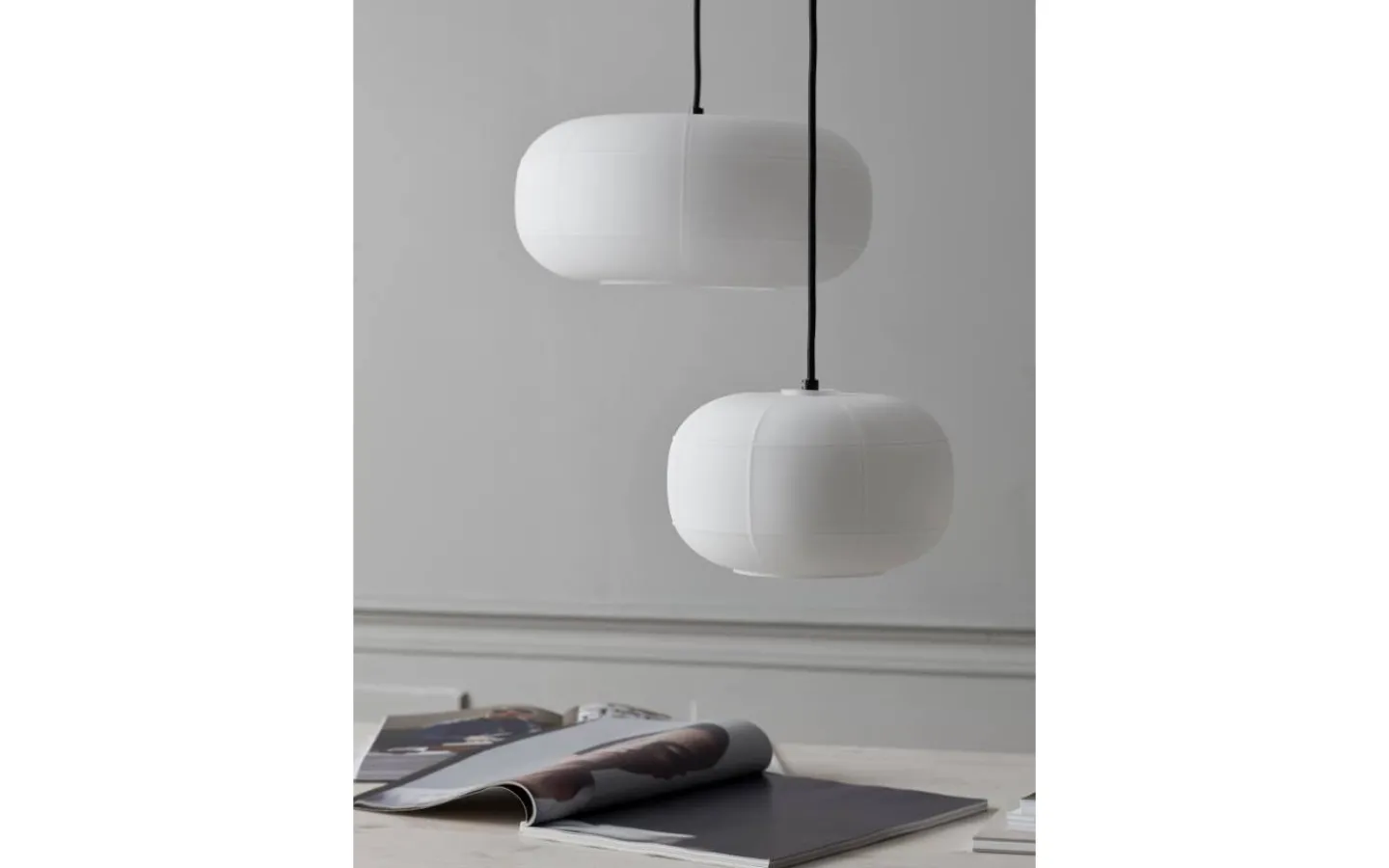 Kök & Matplats < CO Bankeryd Rut Taklampa 24cm Opalvit