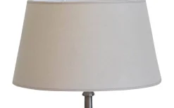 Ovala Lampskärmar-Hallbergs Sabina Oval Lampskärm 25cm Beige