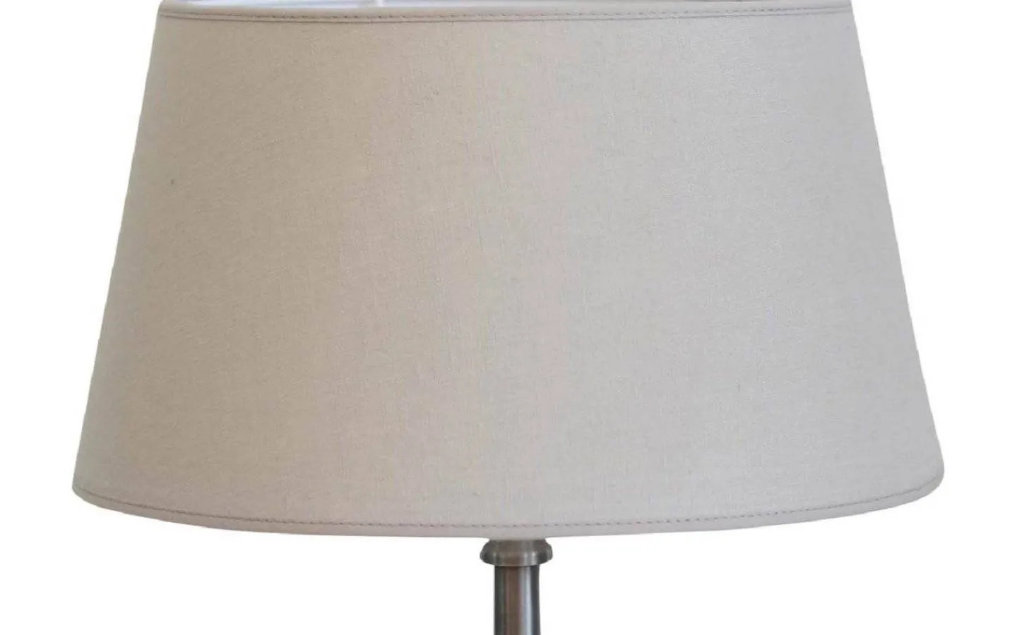 Ovala Lampskärmar-Hallbergs Sabina Oval Lampskärm 25cm Beige