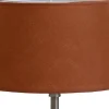 Ovala Lampskärmar-Hallbergs Sabina Oval Lampskärm 20cm Rost