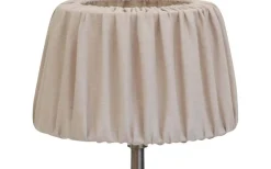 Plisserade Lampskärmar-Hallbergs Sabina Plisserad Lampskärm Ø25cm Beige